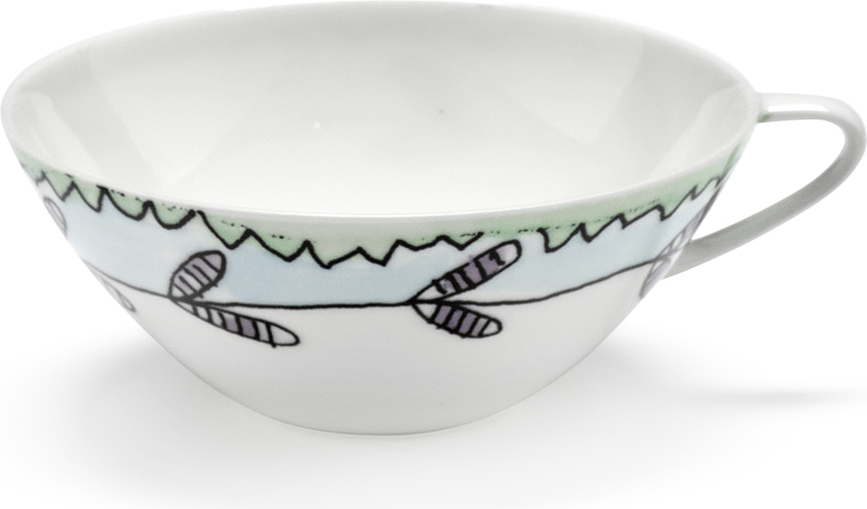 Midnight Flowers Φλιτζάνι καφέ, 100 ml