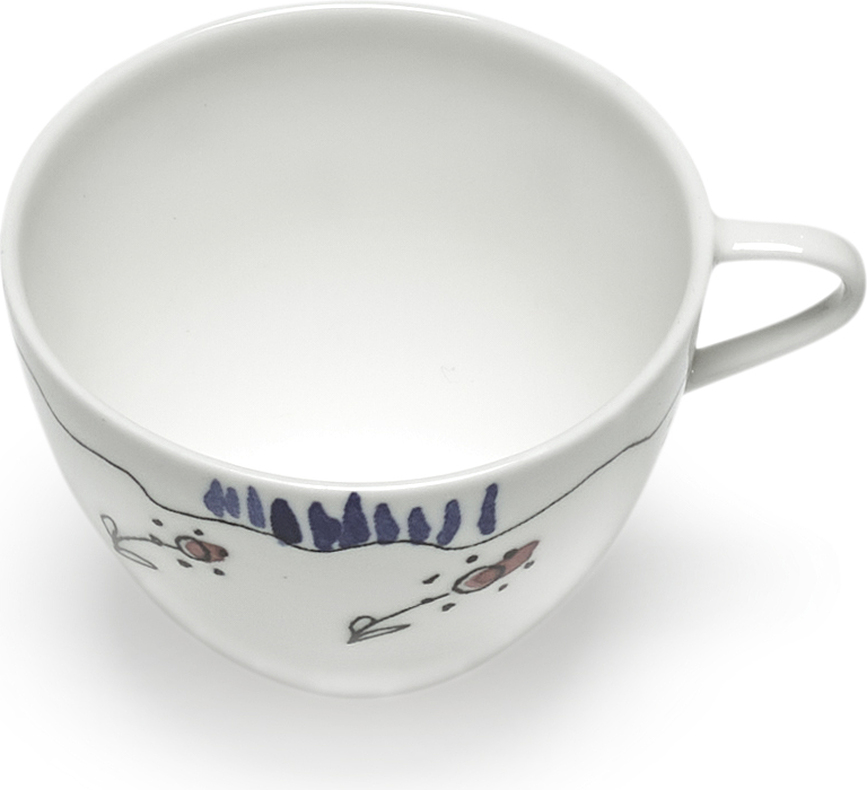 Midnight Flowers Blossom Milk Φλιτζάνι καφέ, 80 ml