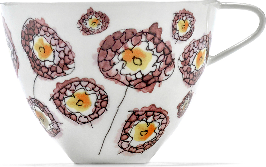 Midnight Flowers Blossom Milk Φλιτζάνι Καπουτσίνο, 200 ml