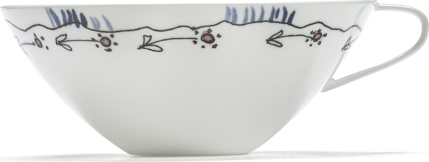 Midnight Flowers Blossom Milk Φλιτζάνι Τσαγιού, 200 ml