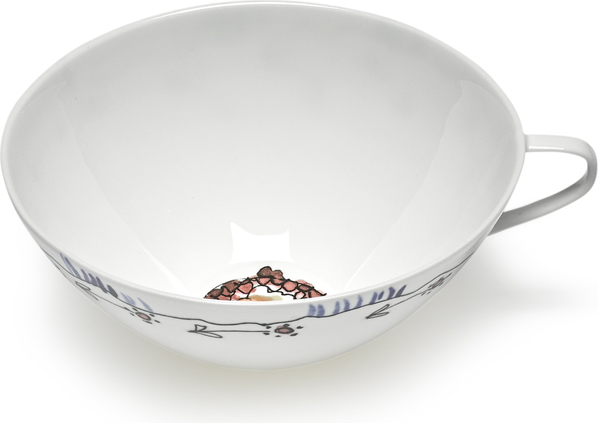 Midnight Flowers Blossom Milk Φλιτζάνι Τσαγιού, 200 ml