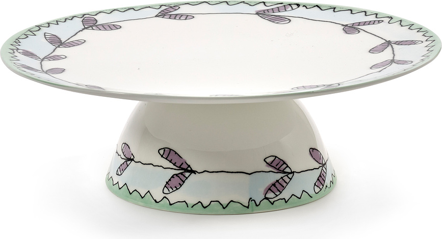 Midnight Flowers Πιατέλα, 28 cm