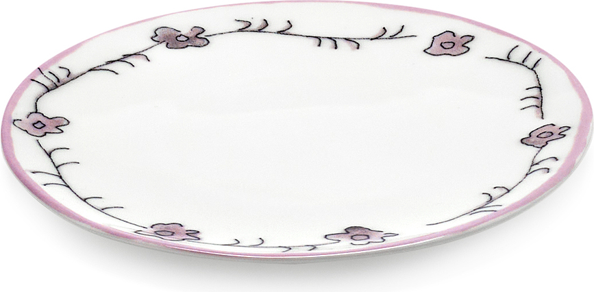 Midnight Flowers Blossom Milk Πιάτο ψωμιού, 11,5 cm