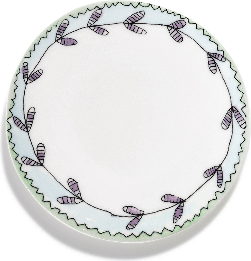 Midnight Flowers Πιάτο Ψωμιού, 11,5 cm