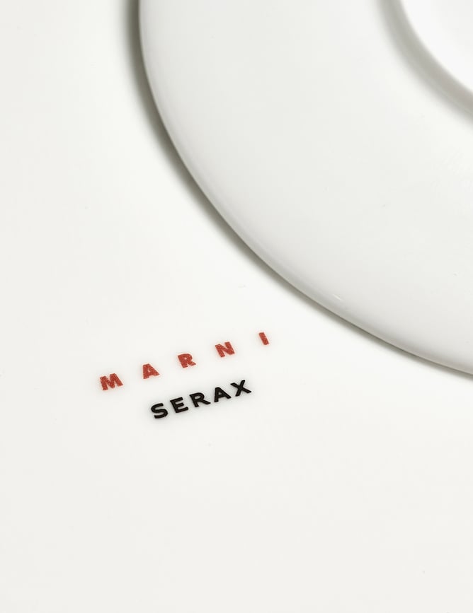 Midnight Flowers Camelia Aubergine Pladanj ovalni 35 cm