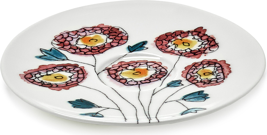 Midnight Flowers Blossom Milk Podstavek za skodelico, 12,5 cm