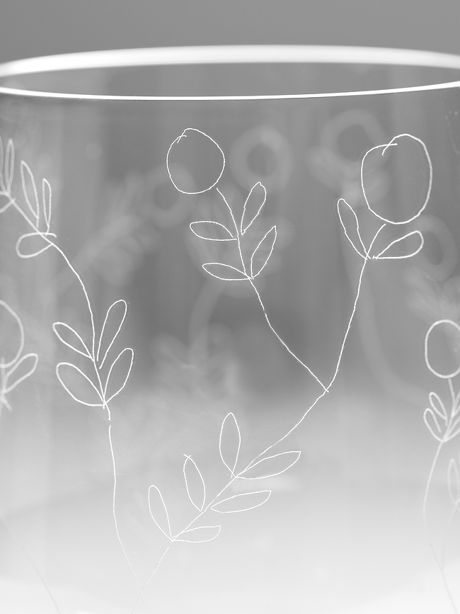 Midnight Flowers Ποτήρι, για λευκό κρασί, 400 ml