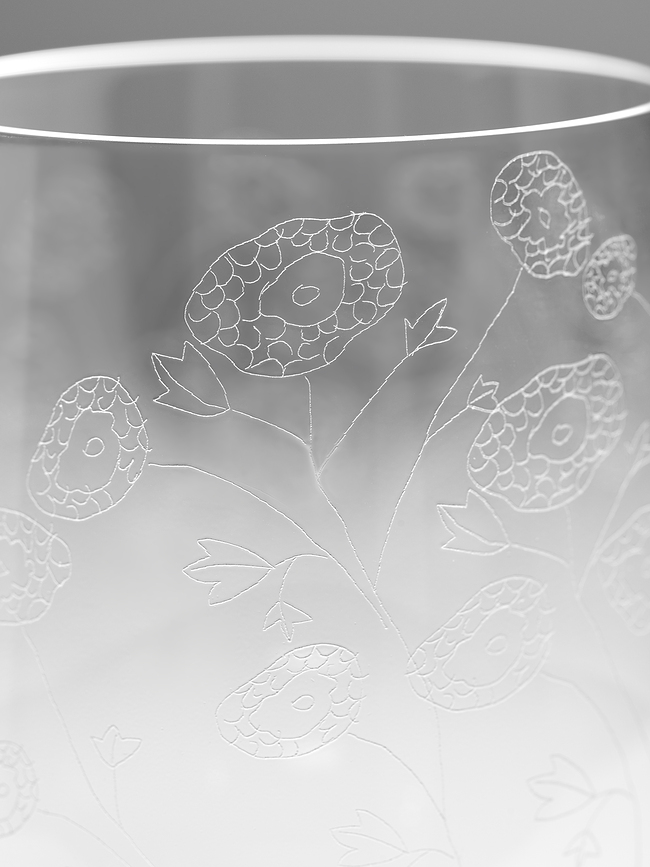 Midnight Flowers Ποτήρια Κρασιού για κόκκινο κρασί, 650 ml, 4 τμχ