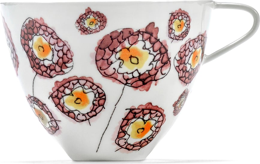 Midnight Flowers Blossom Milk Šalica za cappuccino 200 ml