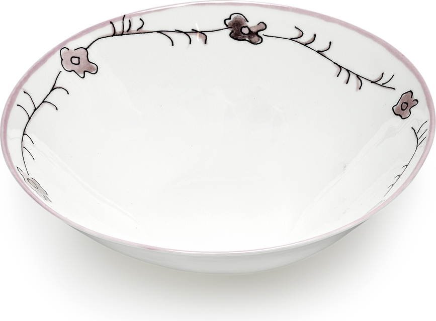 Midnight Flowers Blossom Milk Skleda, 22 cm