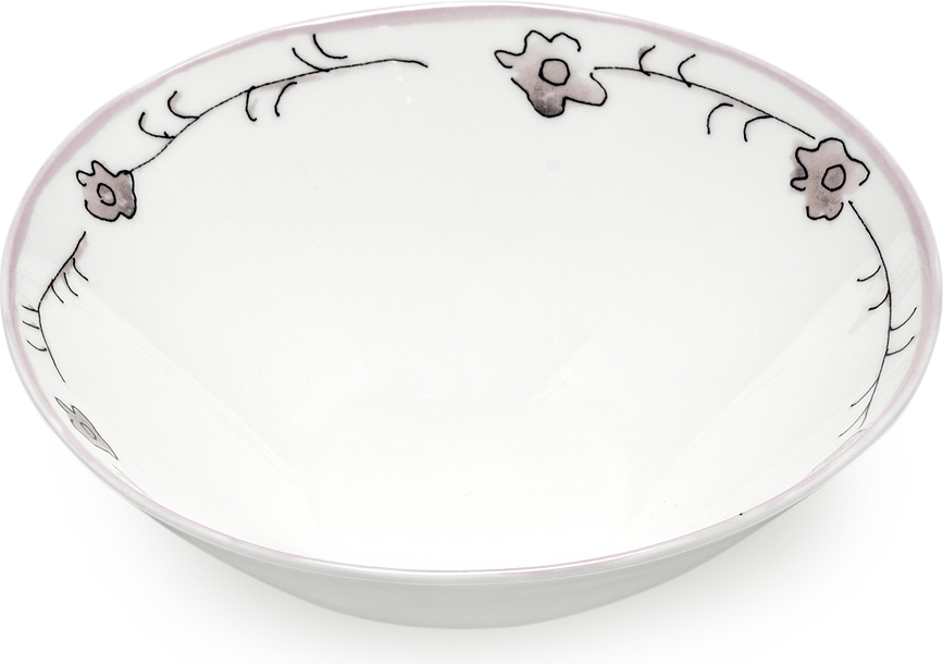 Midnight Flowers Blossom Milk Skleda nizka, 18 cm