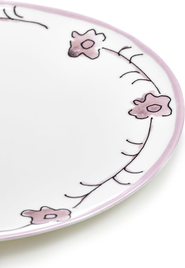 Midnight Flowers Blossom Milk Tanjur za kruh 11,5 cm