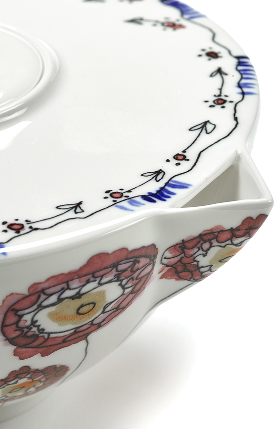 Midnight Flowers Blossom Milk Τσαγιέρα, 850 ml