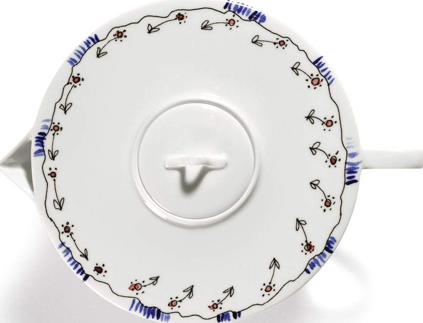 Midnight Flowers Blossom Milk Τσαγιέρα, 850 ml