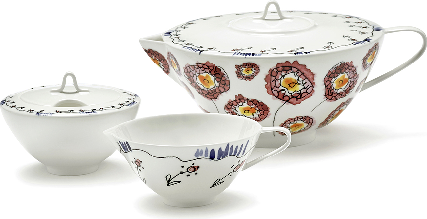 Midnight Flowers Blossom Milk Vrček, 200 ml