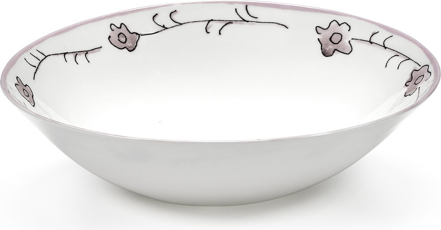 Midnight Flowers Zdjela dark viola 22 cm