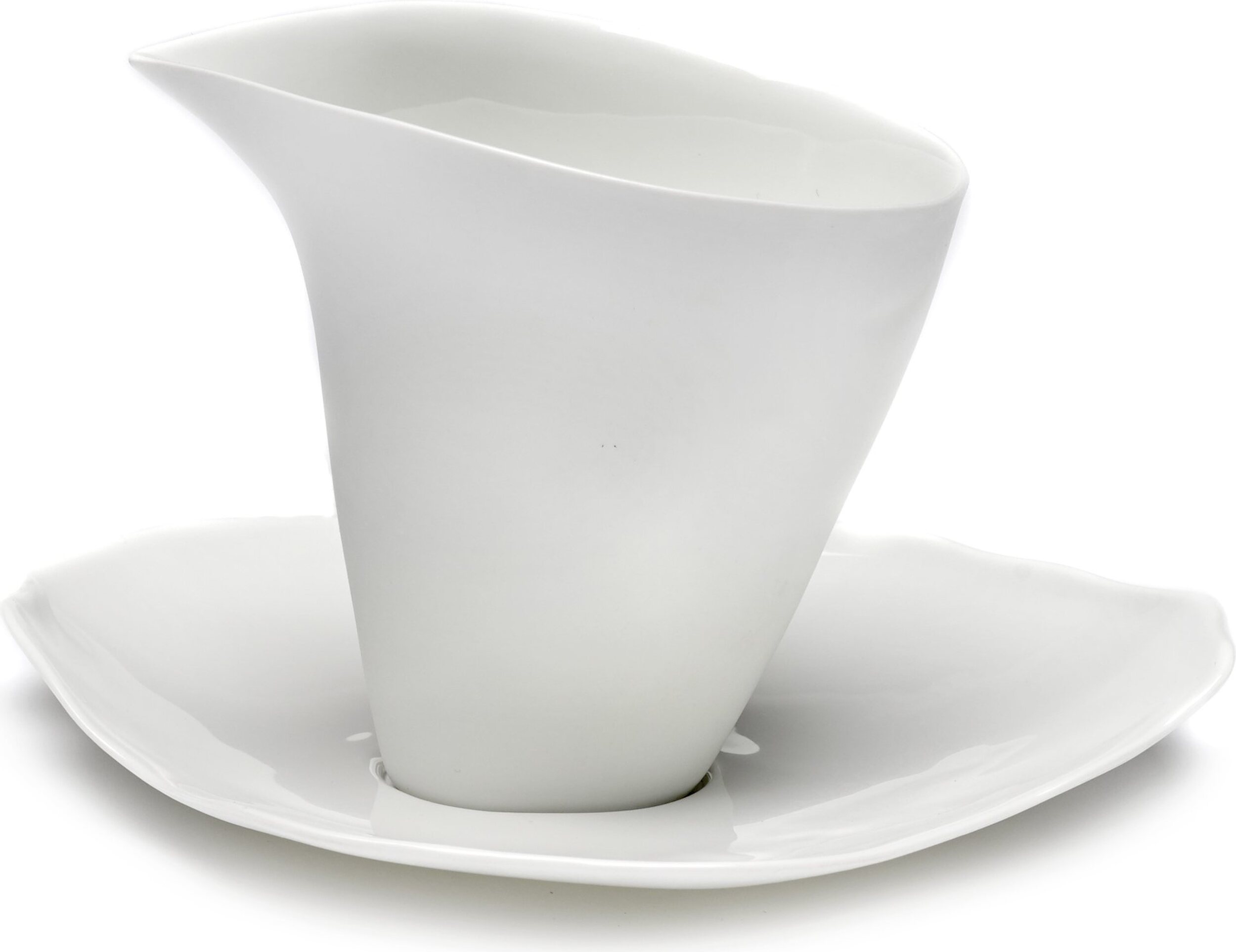 Milchkännchen mit Untertasse Perfect Imperfection, 2-teilig