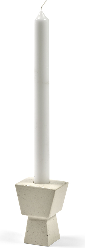 Molly Bougeoir pour bougie classique, 9 cm, beige