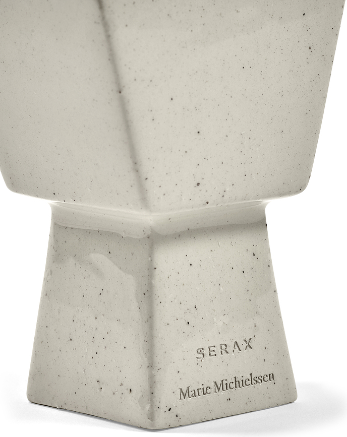 Molly Svečnik za klasično svečo, 9 cm, bež