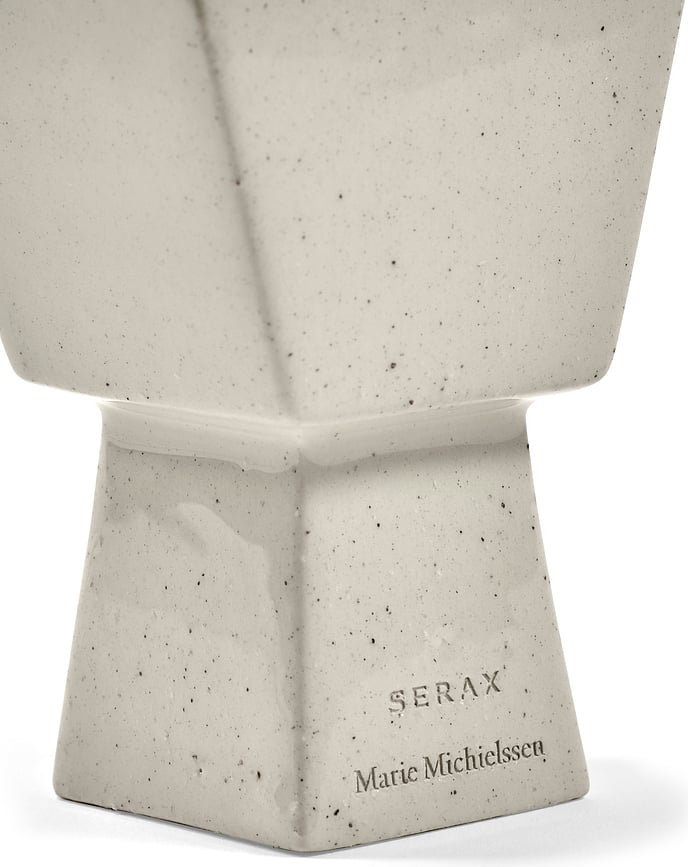 Molly Svijećnjak za klasičnu svijeću 9 cm bež