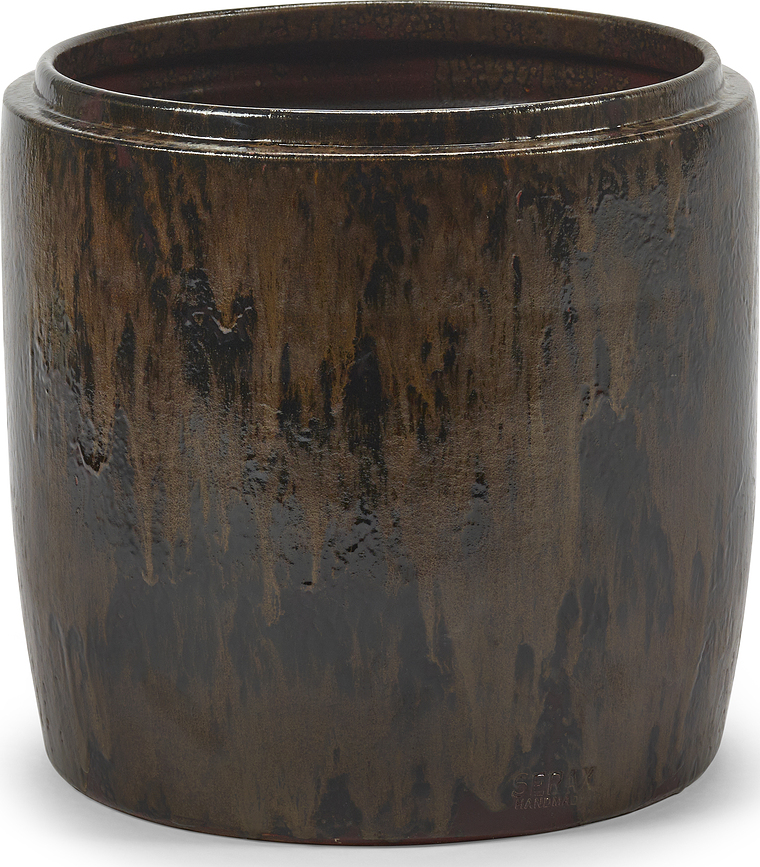 Mystique Cache-pot 30 cm, marron foncé