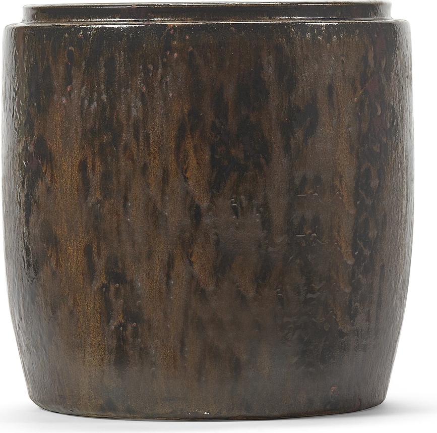 Mystique Cache-Pot 34 cm, brun foncé