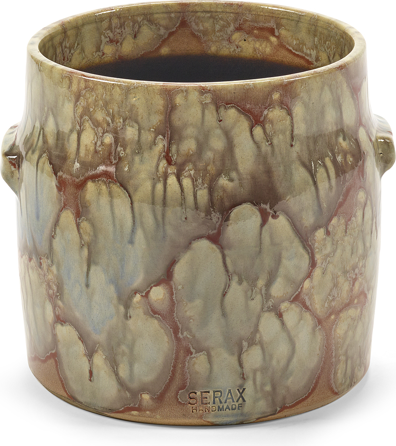 Mystique Cache-Pot, vert-rouge