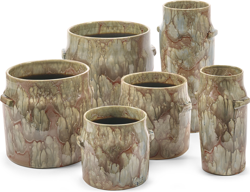 Mystique Okrasni lonec, 35 cm, zeleno-rdeč