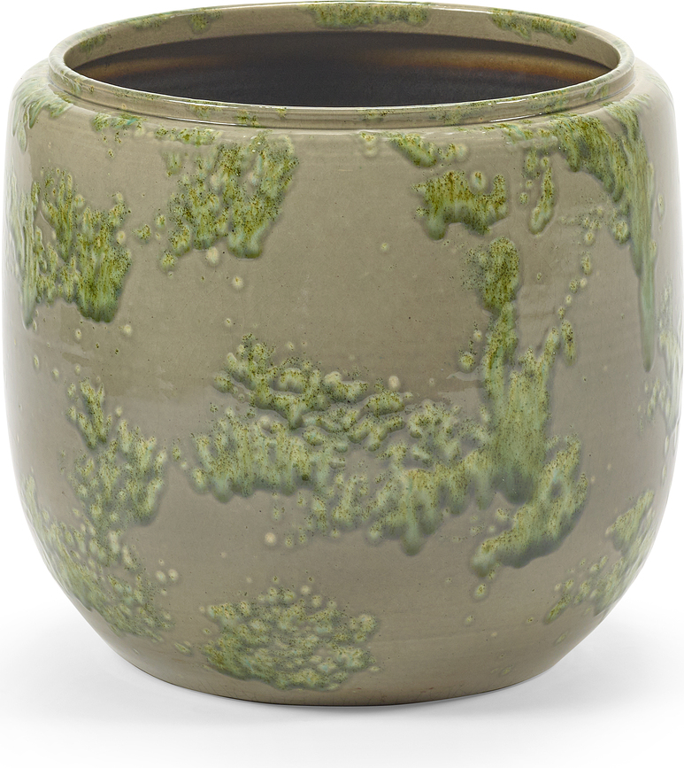 Mystique Ukrasna Tegla 25 cm zelena