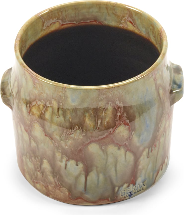 Mystique Ukrasna Tegla 35 cm zeleno-crvena