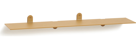 N°1 Wandregal 74 cm, senffarben