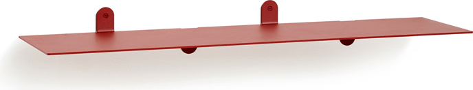 N°2 Wandregal 99 cm, rot