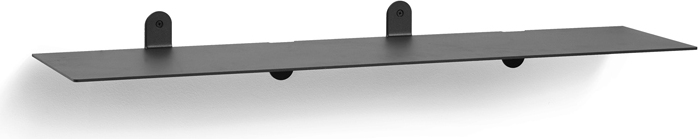 N°2 Wandregal 99 cm, schwarz