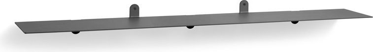 N°3 Wandregal 148 cm, schwarz