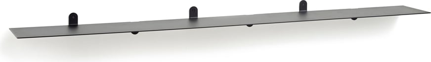N°4 Wandregal 198 cm, schwarz