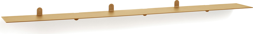 N°4 Wandregal 198 cm, senffarben
