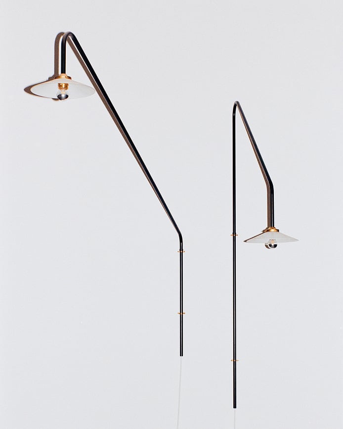 N°1 Φωτιστικό επιτοίχιο, 140 cm, μαύρο