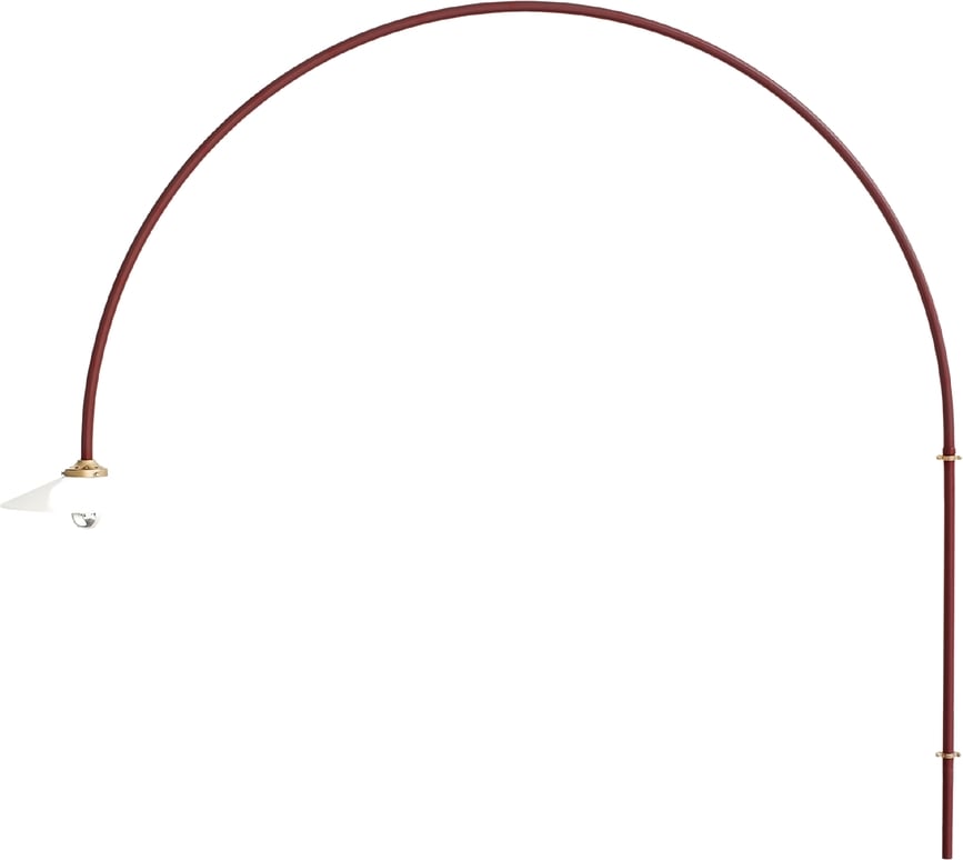 N°3 Φωτιστικό τοίχου, 135 cm, κόκκινο