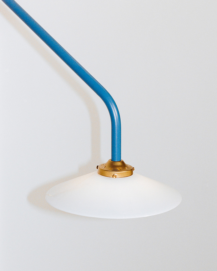 N°4 Lampe murale, 180 cm, noire