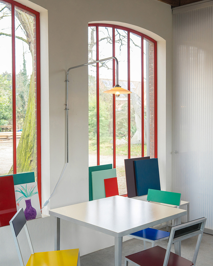 N°5 Applique Murale 100 cm, noire