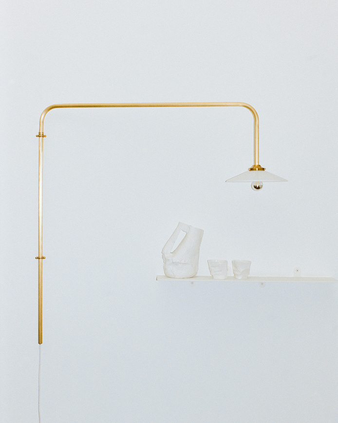 N°5 Φωτιστικό τοίχου, 100 cm, μαύρο