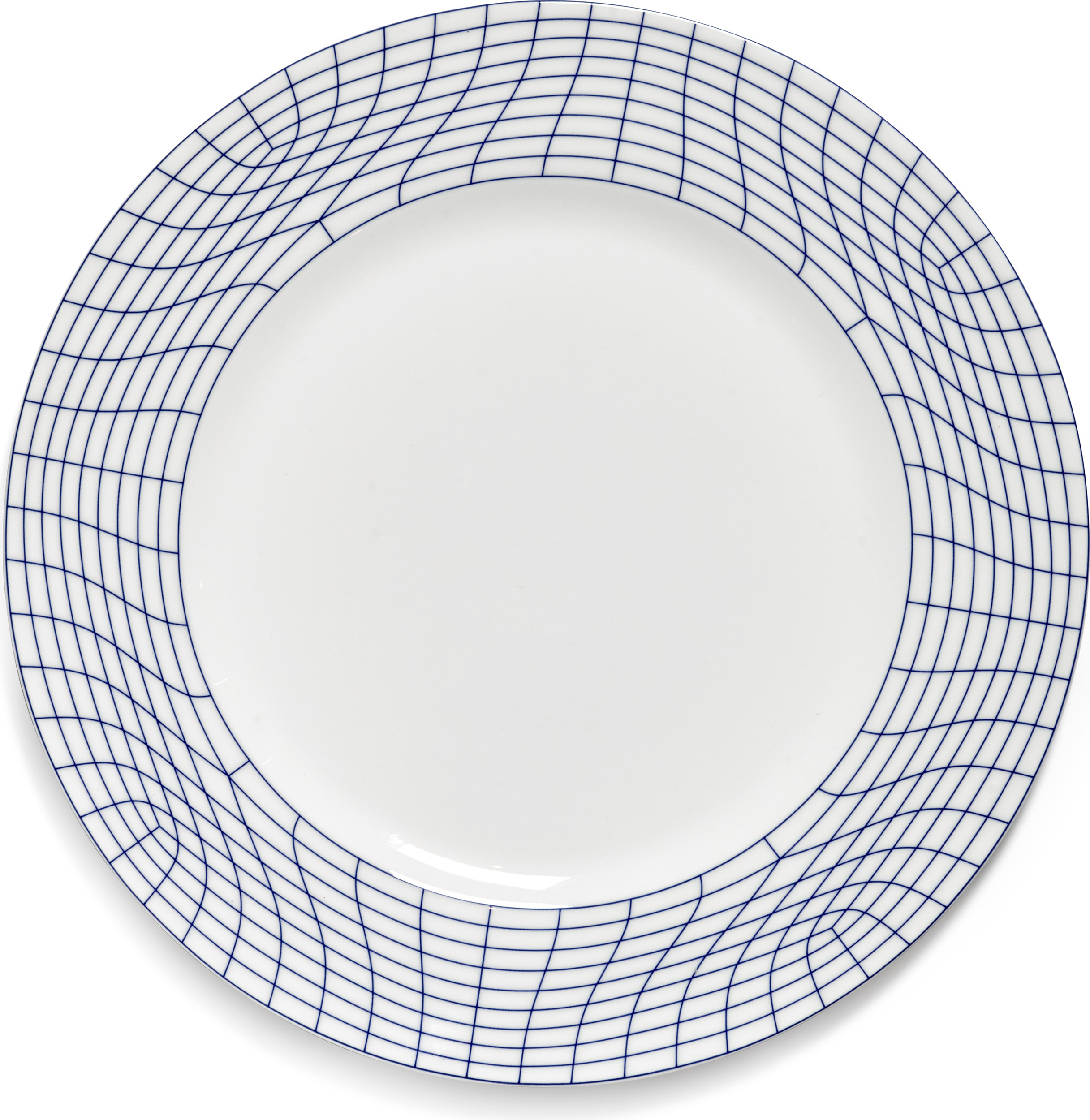 Nido 01 Speiseteller 29 cm, weiß-blau, 2 St.
