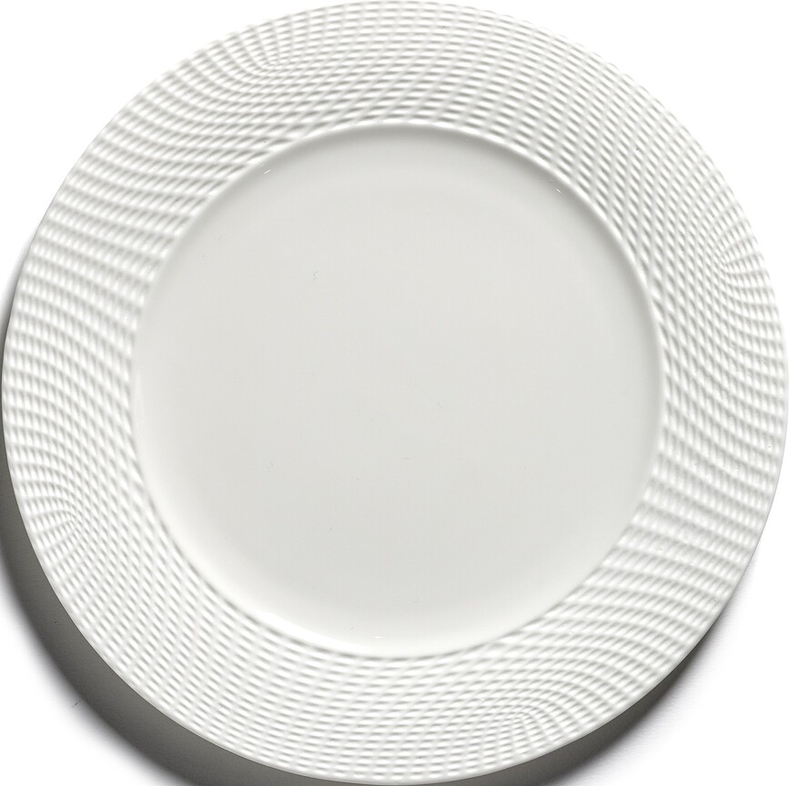 Nido Assiettes à dessert, blanches, lot de 4