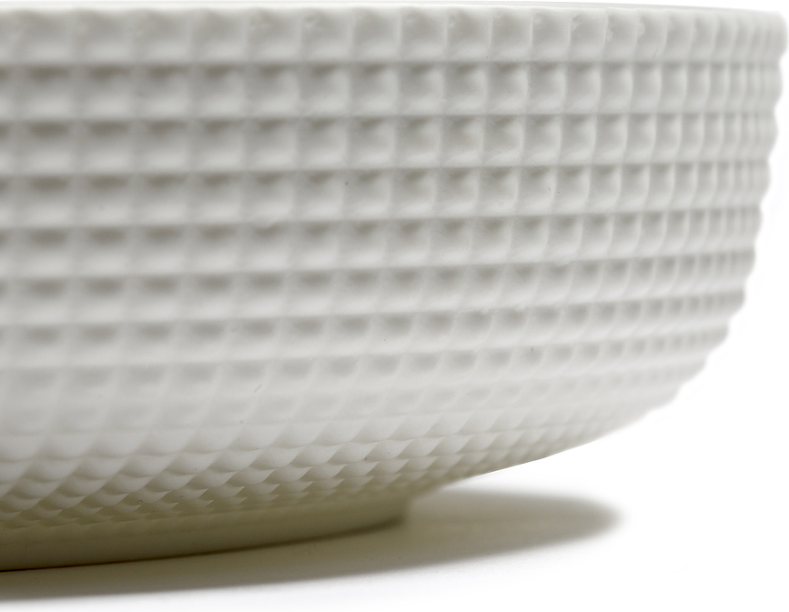 Nido Bols de service 21 cm, blancs, lot de 2