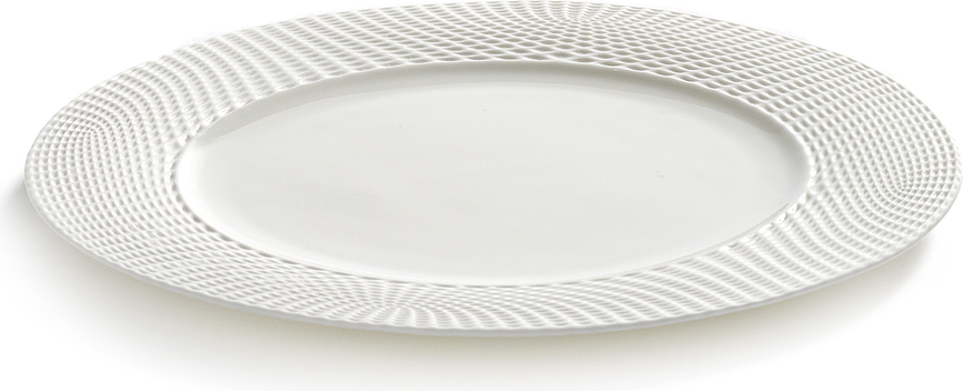 Nido Krožnik desertni, 14 cm, bel