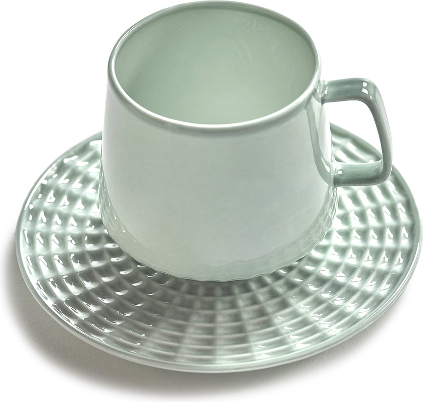 Nido Πιατάκι για φλιτζάνι καφέ lungo, 11,5 cm, πράσινο