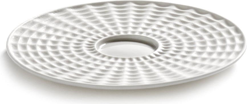 Nido Πιατάκι για φλιτζάνι καφέ lungo, 11,5 cm, λευκό