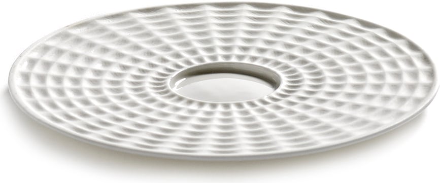 Nido Πιατάκι για φλιτζάνι καπουτσίνο, λευκό