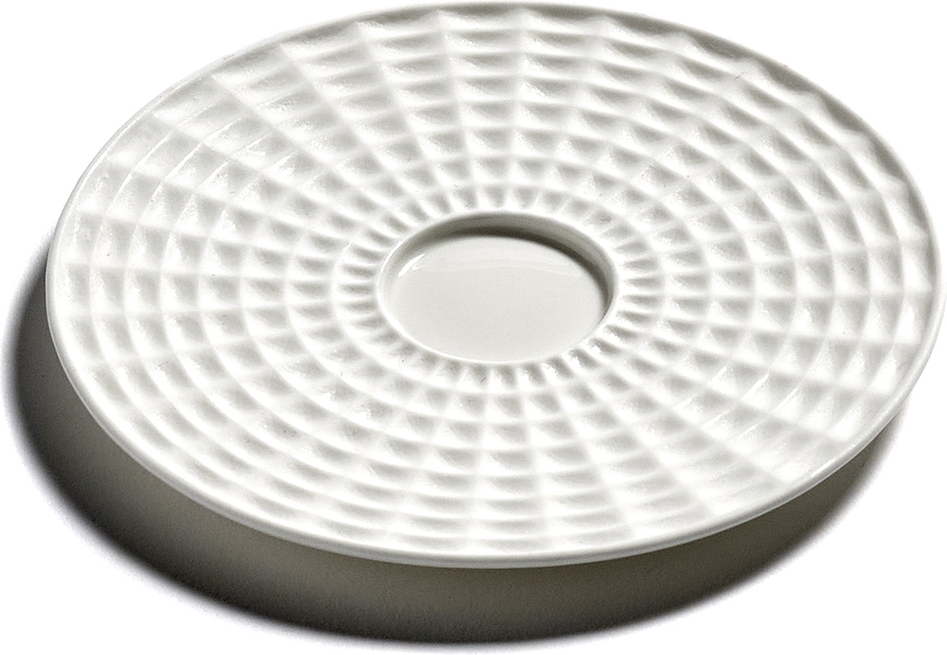 Nido Πιατάκια για Φλιτζάνια Καφέ Lungo, 11,5 cm, λευκά, 4 τμχ