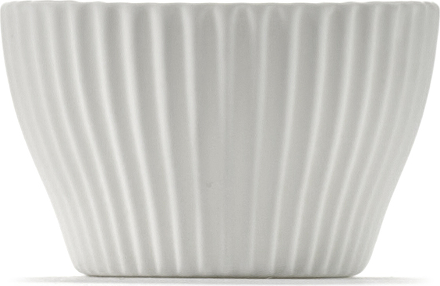 Nido Sklede °2, 12 cm, bele, 4 kosi